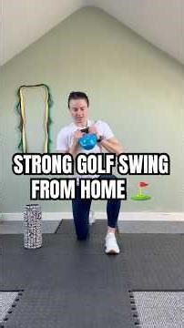 At home 🏠 core exercises to create a strong golf swing ⛳️ #golfexercises #golfswing
