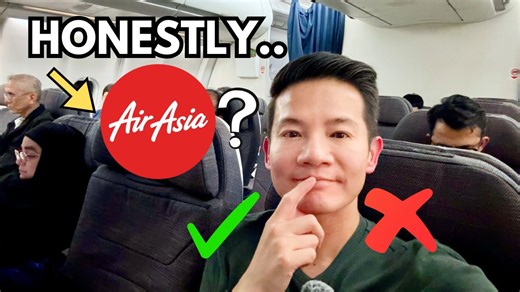 AirAsia Flight Review - Best Low-Cost Airline OR WASTE OF MONEY?💸 (2025)