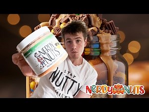 🍩🥜 NEW Nerdy Nuts Loaded PB Donut Peanut Butter Treat Review 🤯 | Donut Glaze