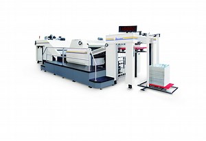 [Hot Item] Ust-105GS Automatic Varnishing Machine UV Coating Machine
