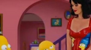 Katy Perry en el especial de Los Simpson