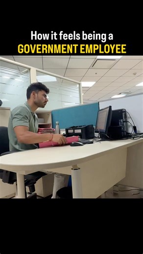 How It Feels to Be a Young Government Employee 😎 | SSC CGL Reality