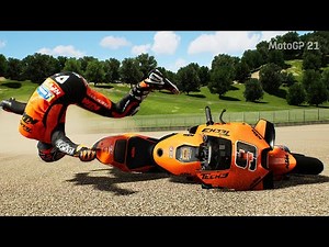 MotoGP 21 - Crash Compilation #9 (PC UHD) [4K60FPS]