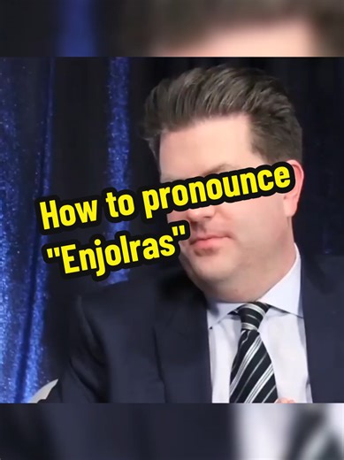 How to Pronounce 'Enjolras' with Aaron Tveit