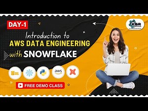 AWS Data Engineering With Snowflake 2023 - Day 1 | Free Demo Session