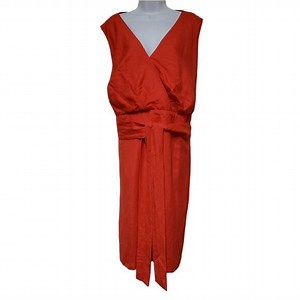 🌹Jessica London Coral Color Dress sz 28