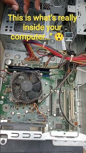 Computer Parts Explained ⚡ Inside CPU | Computer Parts Explained | CPU, RAM, #ComputerParts #shorts