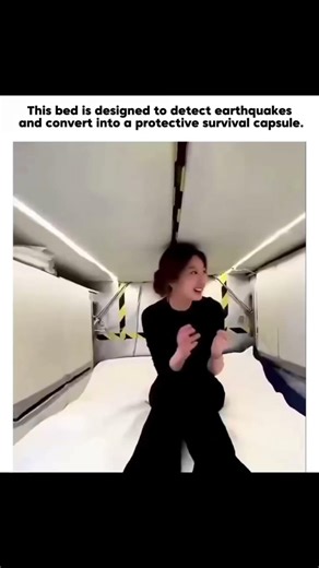 Earthquake Survival Bed 😱 | The Bed That Turns Into a Safety Capsule!