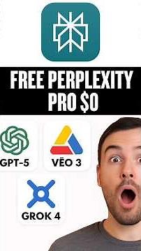 Get Perplexity Free 12 Months with GPT-5 Pro, VEO 3 Pro & Grok 4 Pro! 🔥