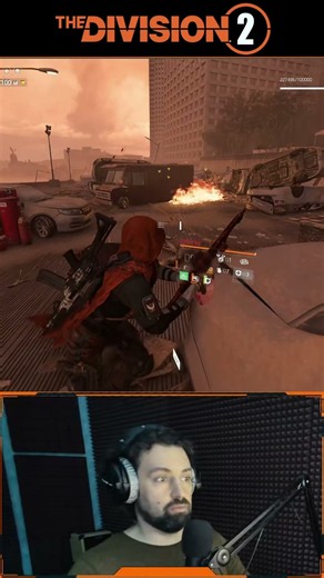 Что бывает когда не смотришь под ноги 😁 Ключи пыльной бури фарм Division 2 PVE ПВЕ #division2