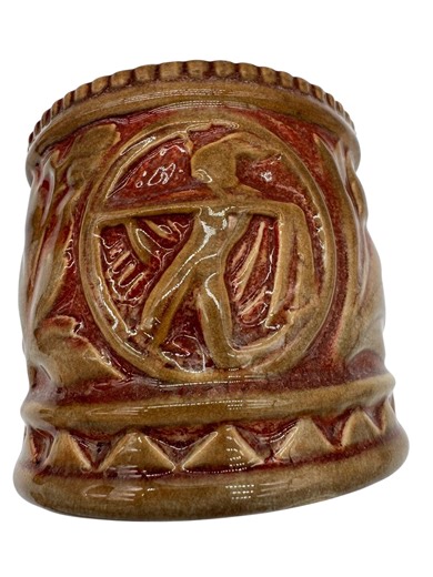 Cowan Pottery “leaping Deer” Relief Vase – Art Deco, Circa 1928 - Etsy