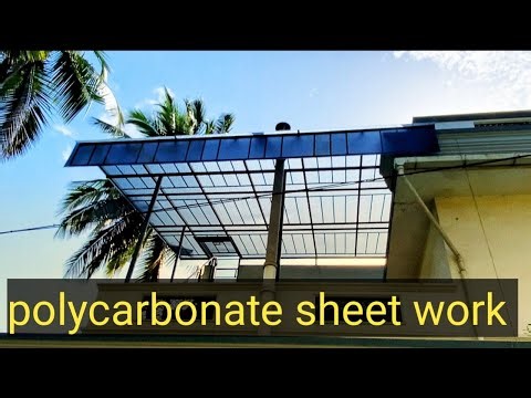 Polycarbonate sheet work