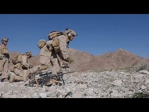 US Marine Corps company assaults enemy stronghold on Range 400