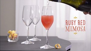 A classic brunch cocktail with a ruby red twist. http://bit.ly/1P2ASVv | Ocean Spray