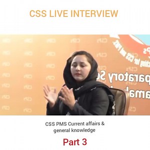 6.5K views · 252 reactions | CSS Mock Interview by CSPs | Shazia...