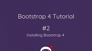 Bootstrap 4 Tutorial