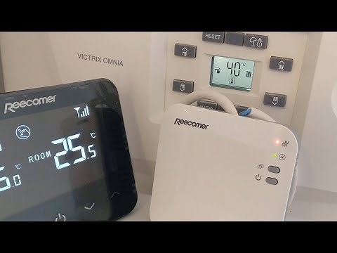 Termostat smart pentru centrala conectare și control din aplicație