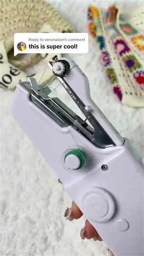 Fix your clothes anytime, anywhere with the Portable Handheld Sewing Machine! 🧵✨ Compact, lightweight, and super easy to use—perfect for quick repairs on the go. 👕💨 No more trips to the tailor or wasted clothes. Save time and money while keeping your style fresh! 🎯 | Datactively