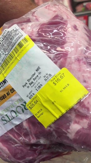 Got a big butt on clearance… what do you think I am gonna make?