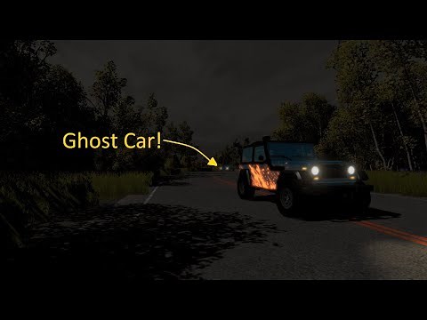 Haunted Ghost Car Atlanto Map II BeamNG.drive