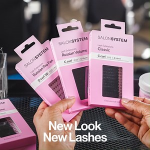 The wait is finally over… we’d love to introduce you to our new look lashes! Stay tuned for more info on the new lash extension collection! | Salon System | Facebook