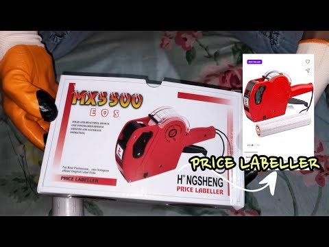 Price labeller printing machine🤗 | दुकानदारों के लिए कमाल की मशीन !!!!! #trending #unboxing