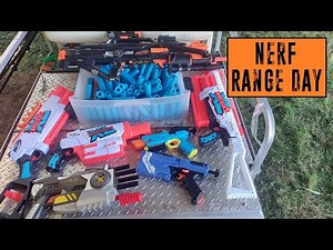 Nerf Range Day #16 - Mega XL