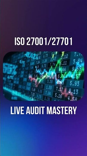 ISO 27001 & ISO 27701 Training | Live Audit Mastery & ISMS Implementation
