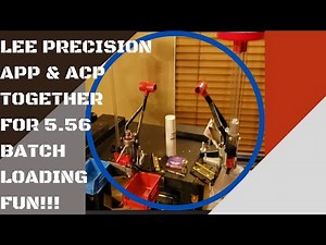 Farm Style Case Prep: Batch Load Primer Pocket Swaging & Primer Seating with LEE Precision APP & ACP