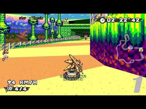 SRB2 Kart Multiplayer - Planet Flora