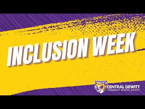 Central DeWitt Inclusion Week 2026