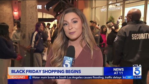 Black Friday shopping begins at the Citadel Outlets
