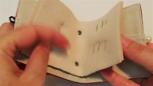 Personalized Handmade Silk Needle Book With Fine Wool Brushed Flannel Paper, Needles, Pins, Threaders, and Other Sewing Notions Organizer - Etsy