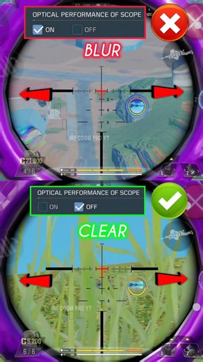 ✅ Best Sniper Clear View settings in CODM BR🔥💯 Codmobile Tips and Tricks #shorts #codmbr #codmiphone