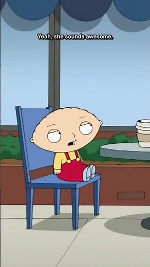 Stewie just said that #funny #familyguy #stewiegriffin #hopelesscore #briangriffin #muggy #goofing