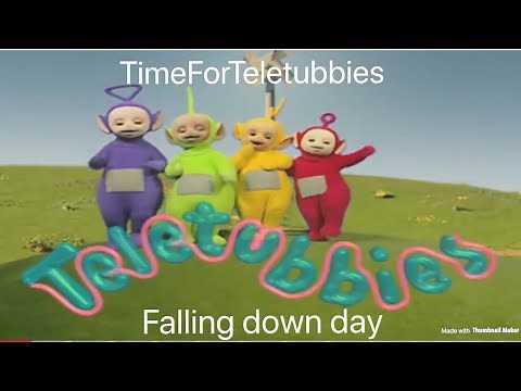 custom made teletubbies episode: falling down day.
