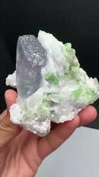 Spodumene var. Kunzite with Tourmaline and Quartz | Fine Art Minerals | Kunzite |