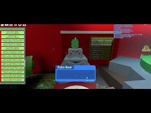 (2026) Robot Bear Beesmas reward - Bee Swarm Simulator Roblox