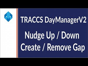 DM Nudging shifts up or down to create or remove a gap