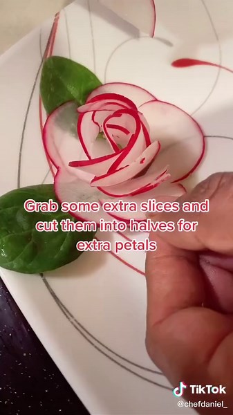 Radish Rose Recipe Tutorial