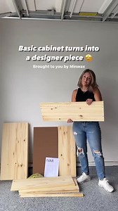 Go from basic to beautiful with a little help from Minwax. #MinwaxPartner 📸: https://bit.ly/4ej54d1 Products Used: Minwax Pre-Stain Wood Conditioner, Minwax Wood Finish Oil-Based Stain in True Black and Jacobean, and Minwax Polycrylic in Matte | Minwax