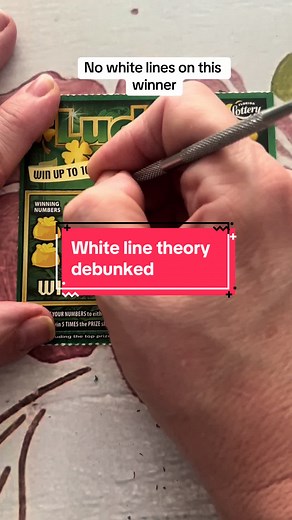 Florida Lottery Lucky Green Scratch Off Ticket Winner