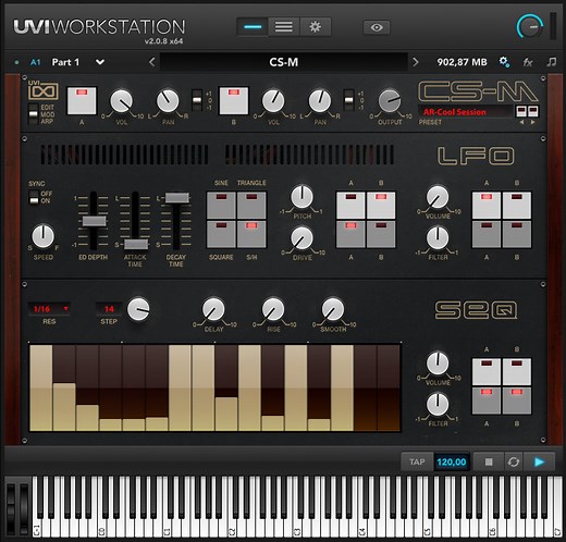 CS-M 1.5 by UVI - Synth Plugin VST VST3 Audio Unit AAX