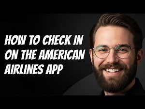 How to Check In on the American Airlines App