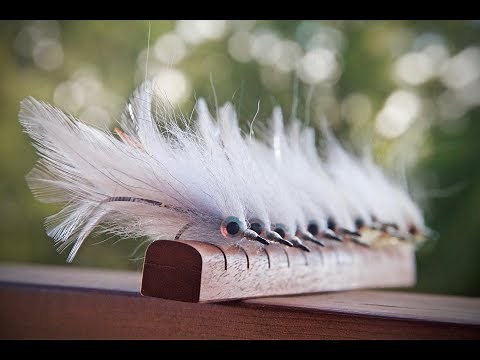 White Lightning Baitfish Fly Tying Video