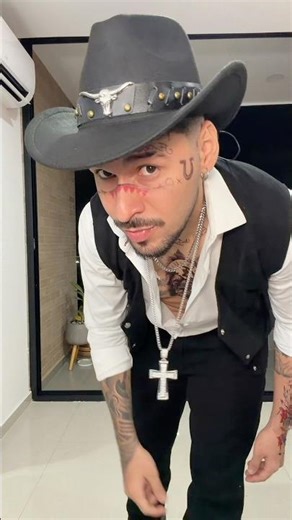 Christian Nodal costume 🥸 #shorts