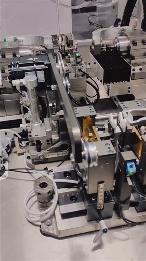 Two-station carbon canister purge pump rotor automatic balancing machine - Zero Dynamic.