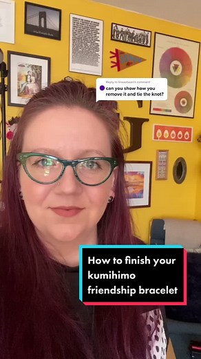 How to Finish and Close Your Kumihimo Friendship Bracelet