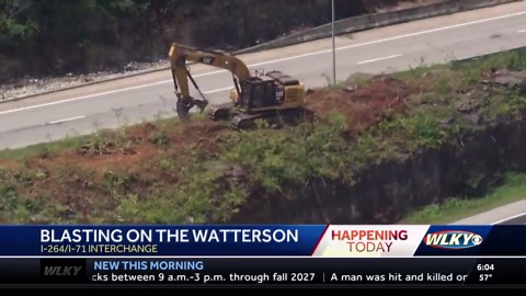 Blasting to begin on Watterson Expressway/Brownsboro Road project