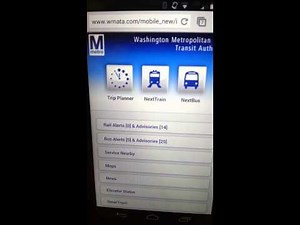 Getting Around Town: How to Use WMATA Apps